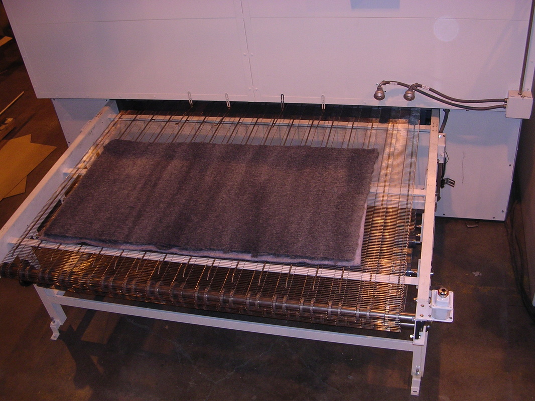 hi-velocity oven conveyor belt